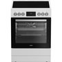 Voir la diapositive 1 : Whirlpool Cuisinière vitrocéramique W6V8LCSW