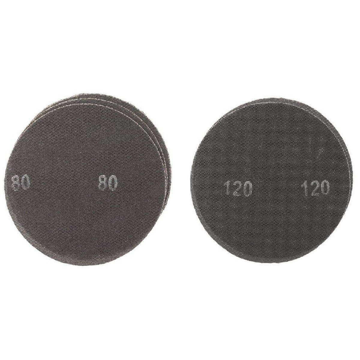 KWB Jeu de 5 abrasifs pour ponceuse murale 225 mm, P80 et P120