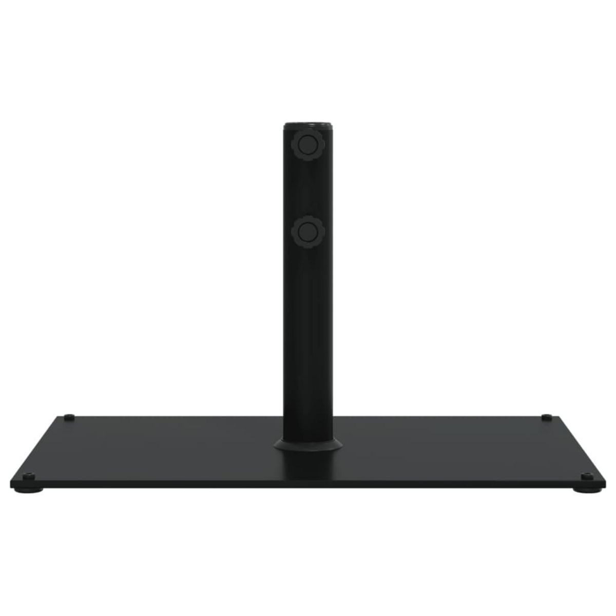 VIDAXL Base de parasol pour mats Ø32/38/48 mm 15 kg rectangulaire