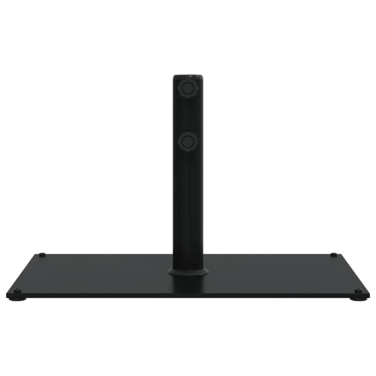 VIDAXL Base de parasol pour mats Ø32/38/48 mm 15 kg rectangulaire