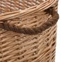 Voir la diapositive 3 : VIDAXL Panier a bois de chauffage poignees de transport 78x54x34 cm