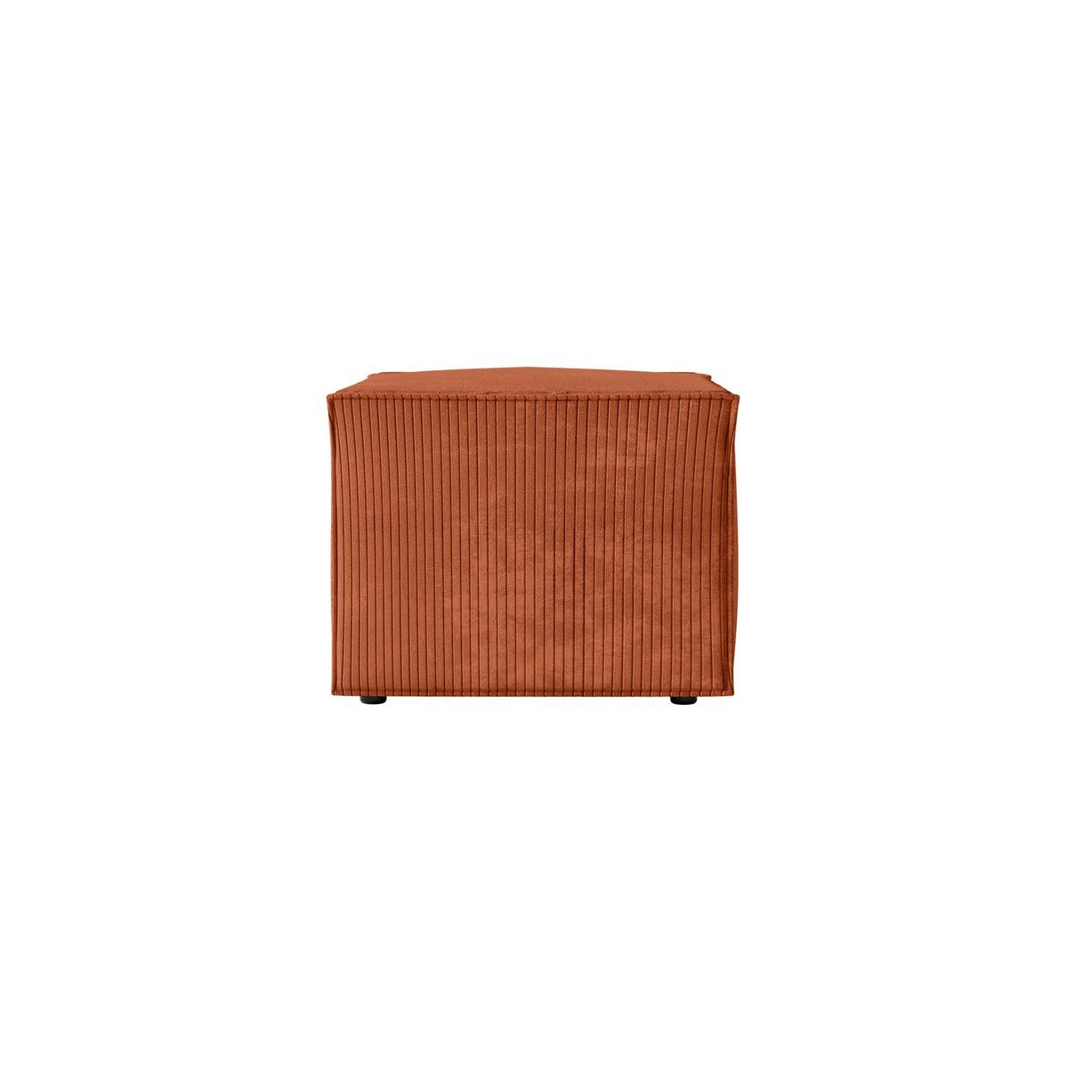 Pouf velours côtelé  DAPHNE