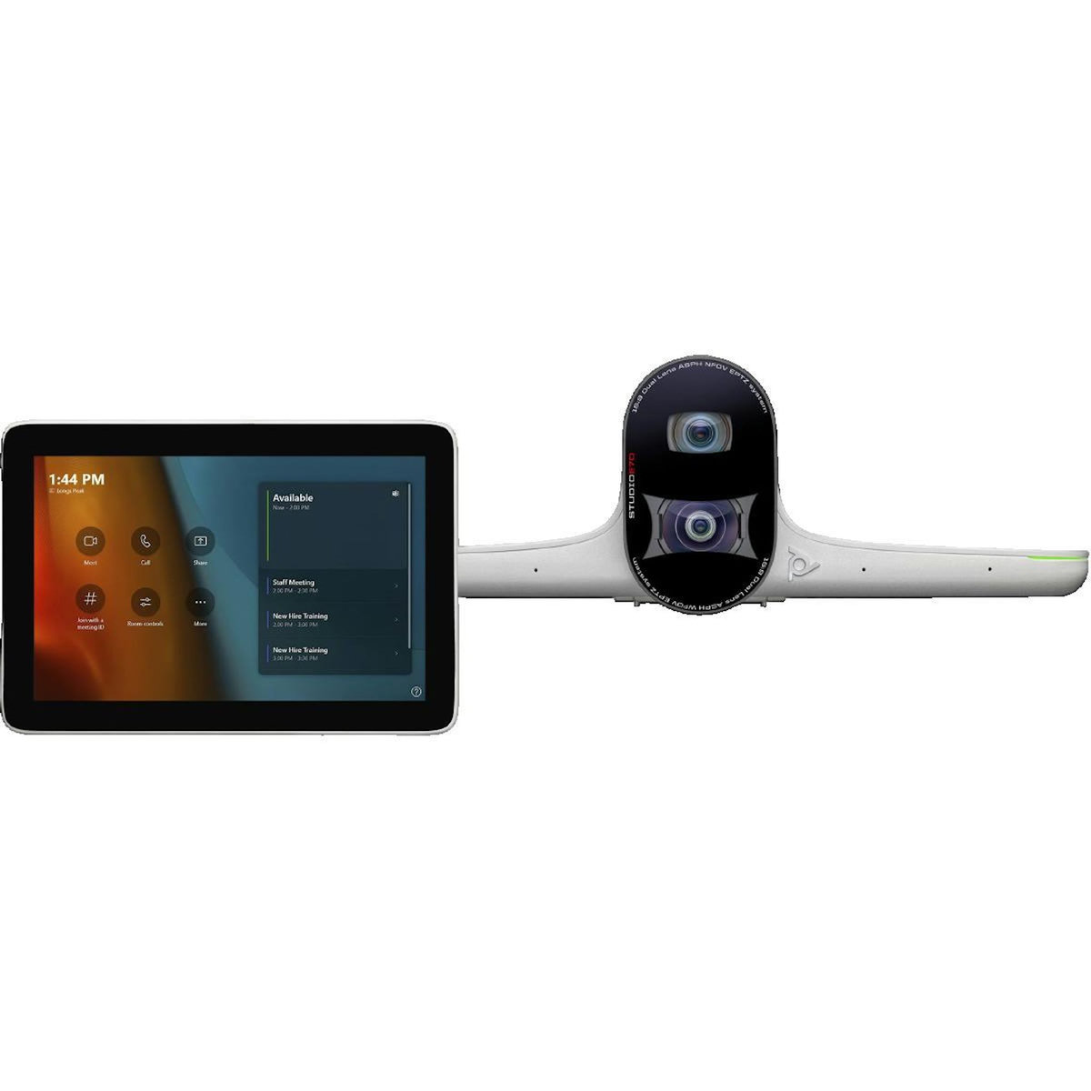 HP Kit de vidéoconférence Poly Studio Large Room HP avec caméra intelligente E70