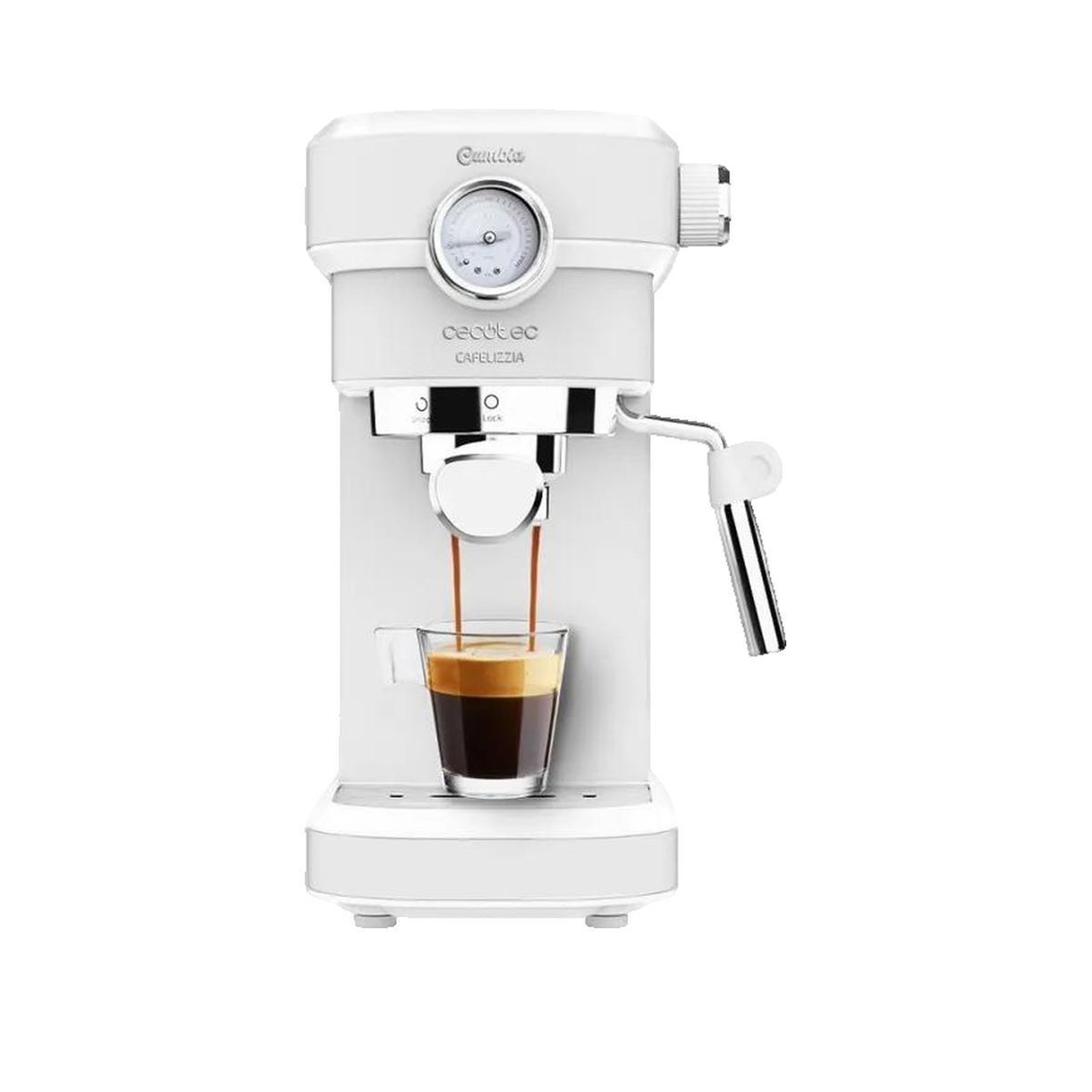 CECOTEC Cafetière Espresso Cecotec Cafelizzia 790 White Pro Puissance 1350 W