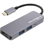 Akashi Accessoires téléphone portable AKASHI ALTHUB 4 IN 1 TC