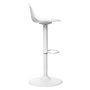 Voir la diapositive 4 :  Lot de 2 Chaises de Bar Design  Aiko  103cm Blanc