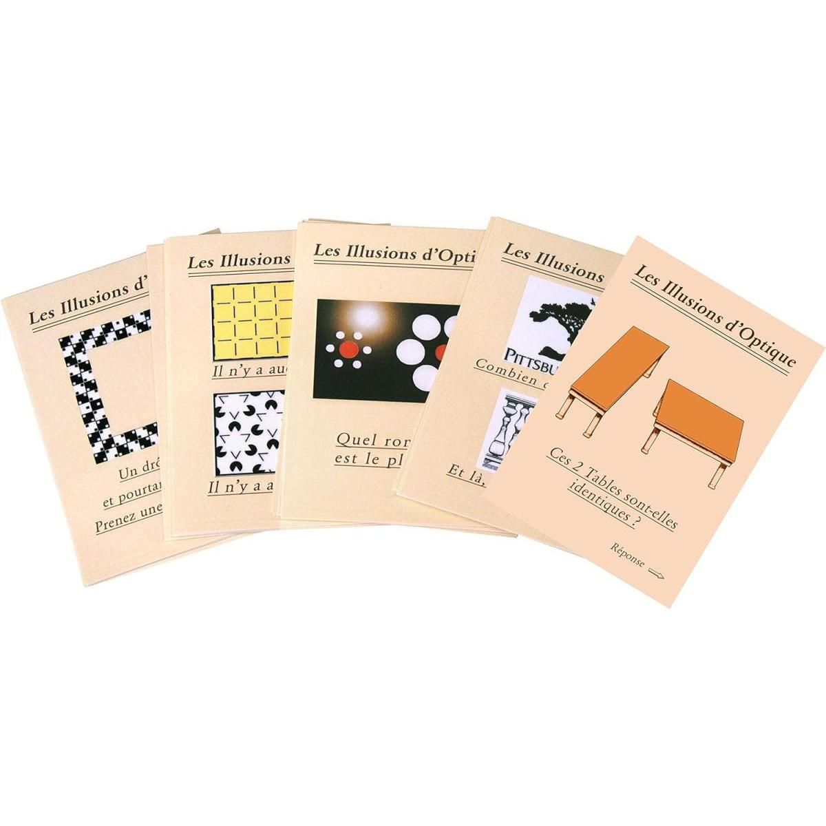MARC VIDAL Boite de 50 illusions d'optique