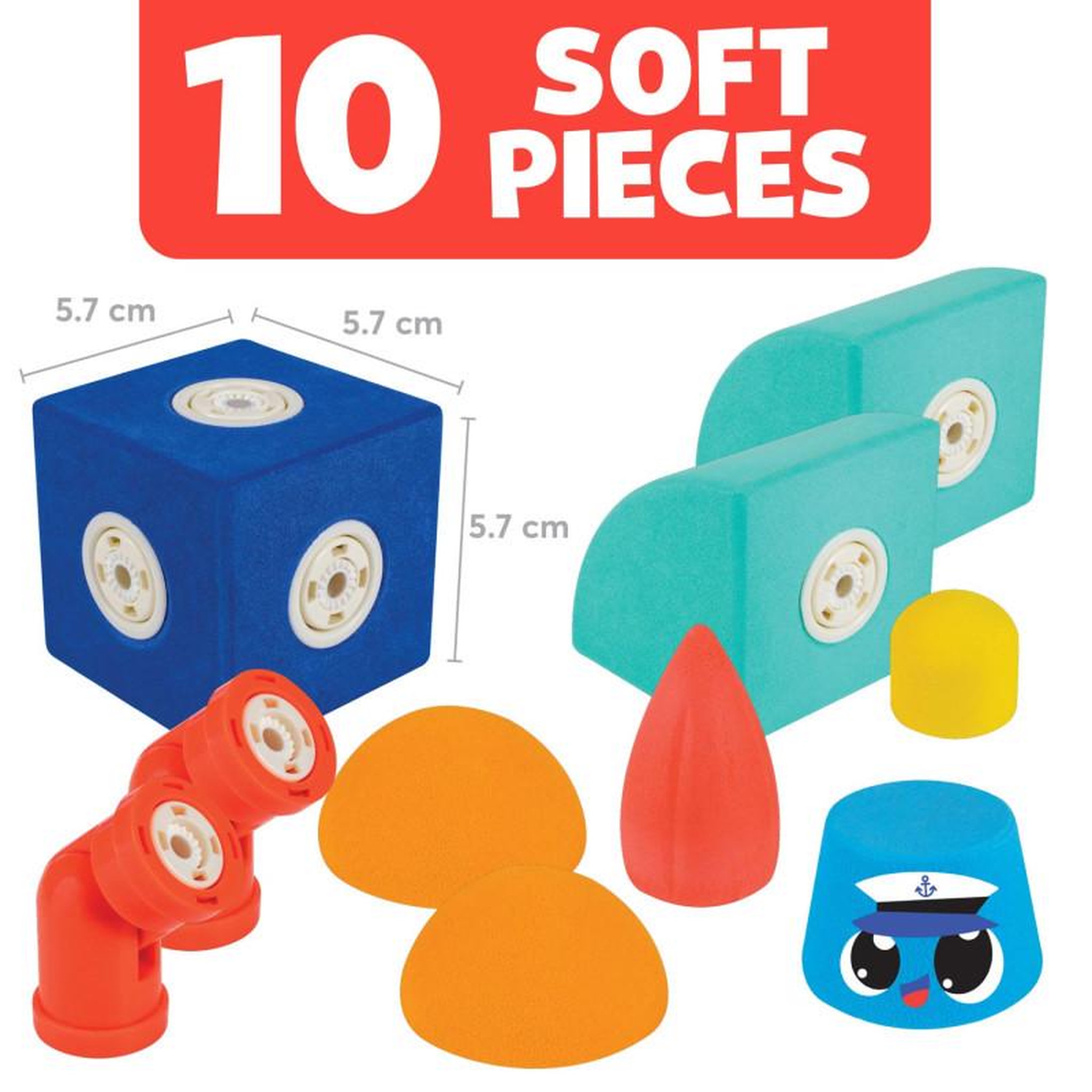 Voir la diapositive 2 : BLOCKAROO Blockaroo Boot Box, 10 pcs. 301003