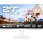 JAPANNEXT Ecran PC JN-I27QR-C65W-HSP 27'' IPS Blanc