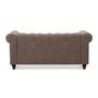 Voir la diapositive 4 : Paris Prix Canapé 2 Places  Chesterfield  158cm Marron Vintage