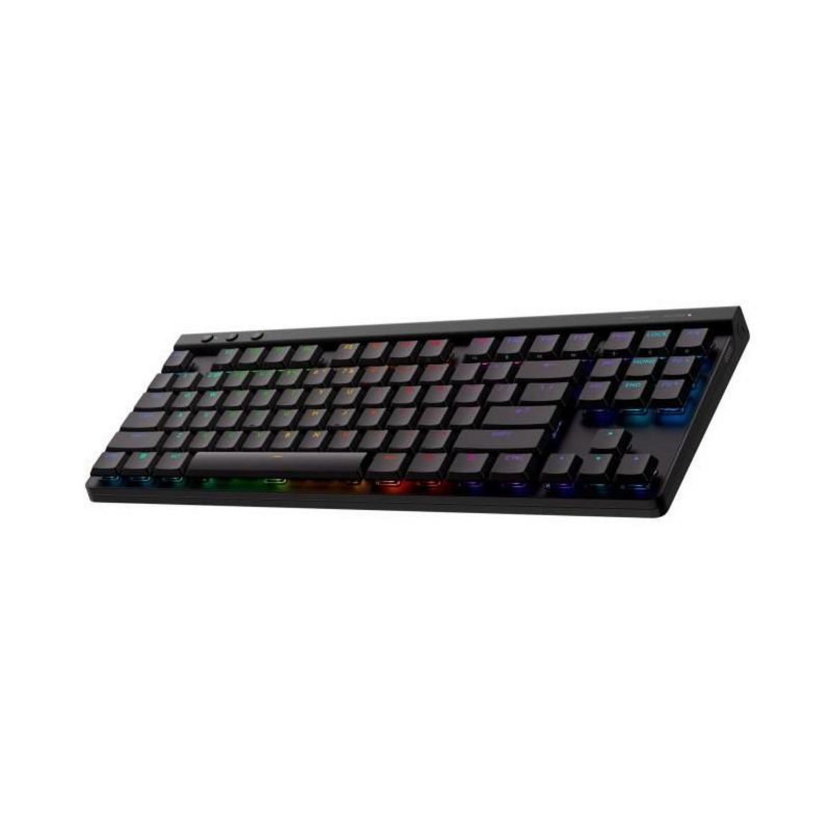 LOGITECH G Clavier Gamer - Sans fil - Logitech G - G515 TKL Lightspeed - Mécanique Linear - RGB - AZERTY - Noir