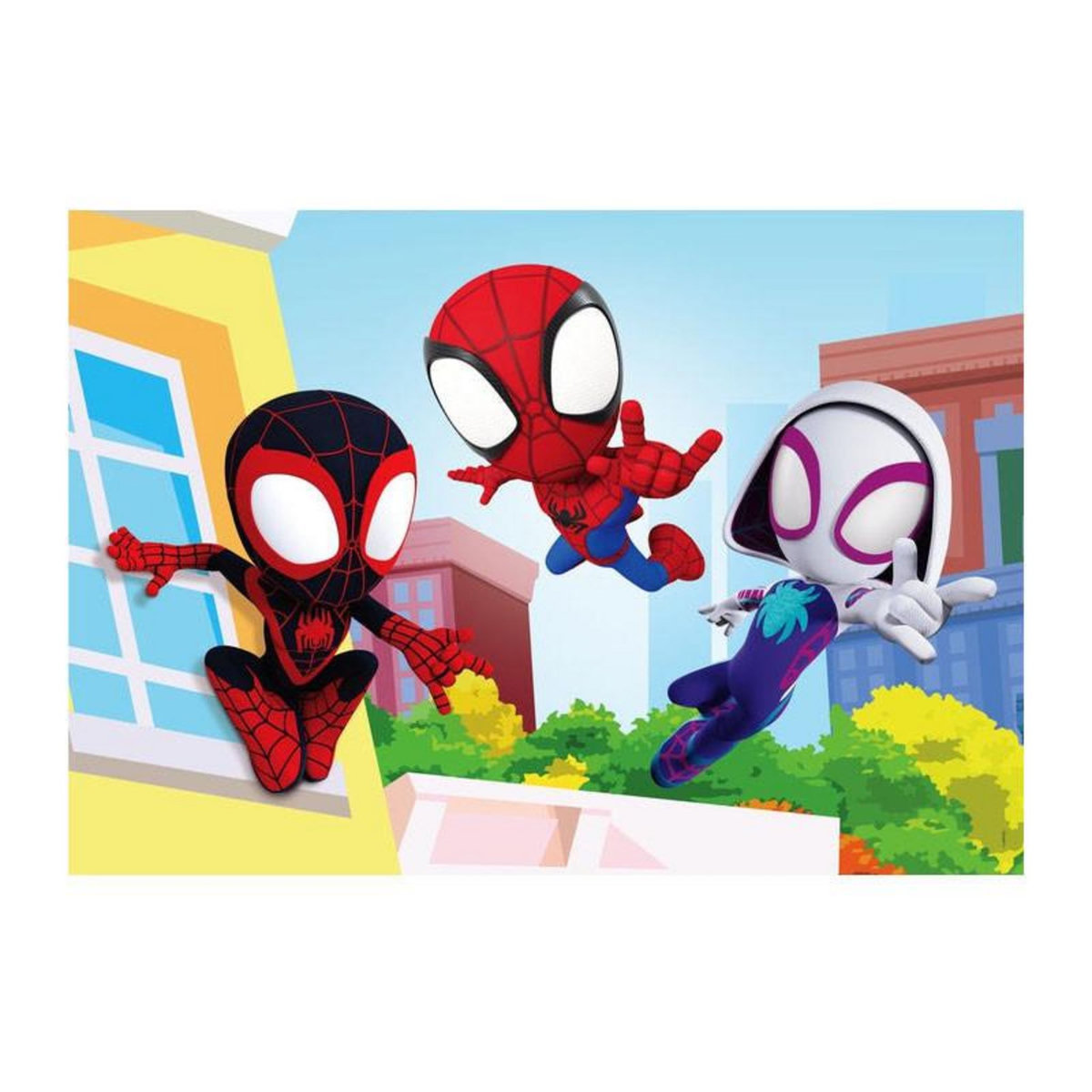 CLEMENTONI Clementoni Jigsaw Puzzle Super Color Spidey and His Amazing Frie 24794