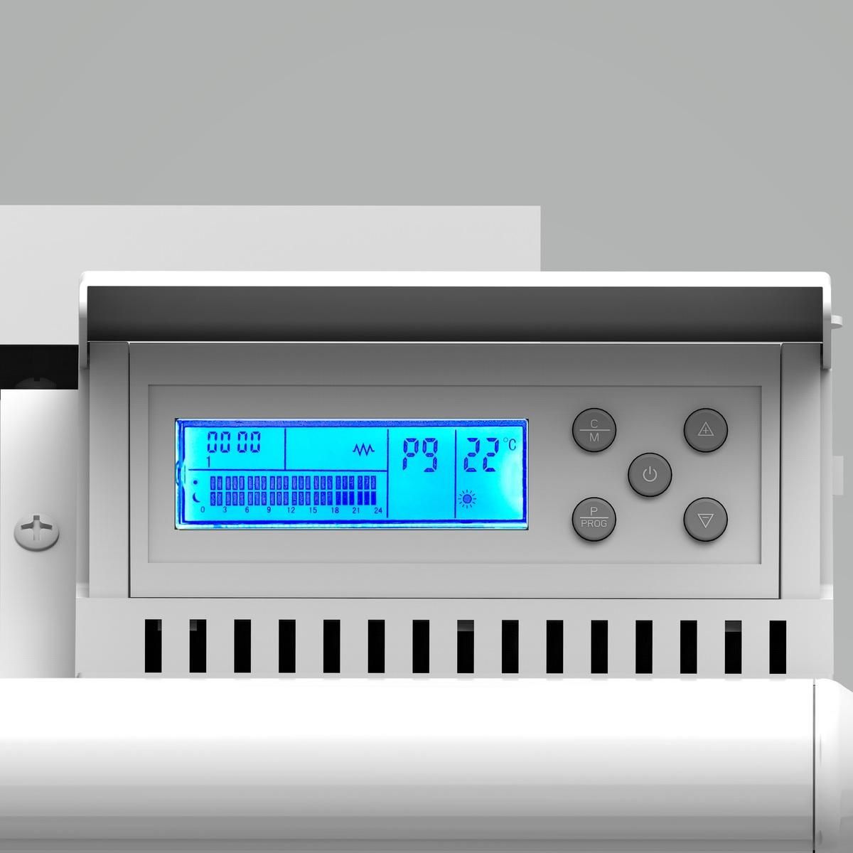 KALIA Radiateur électrique fonte 1000w - bat-ndfl1825b-2i