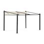 Voir la diapositive 2 : SWEEEK Tente de jardin murale, pergola aluminium 3x4m Murum , toile rétractable, toile coulissante