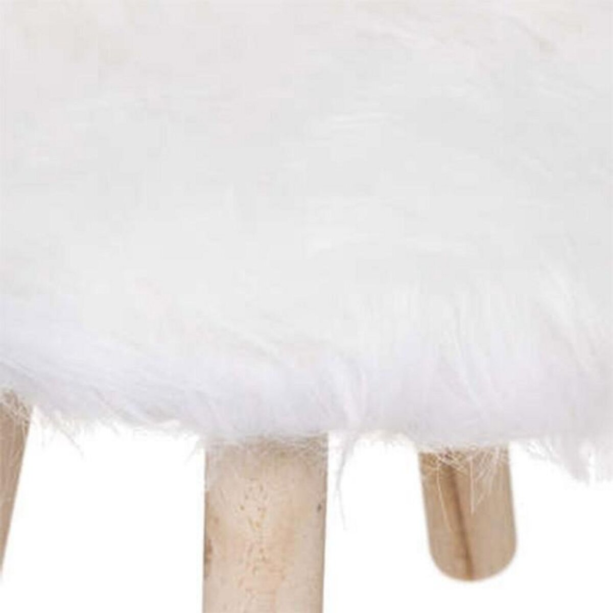 Atmosphera Kids Tabouret Enfant  Licorne  40cm Blanc