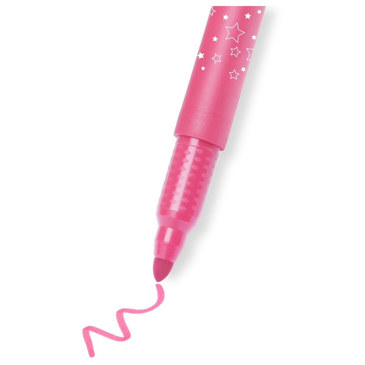 AUCHAN Etui de 12 feutres de coloriage pointe large recyclés