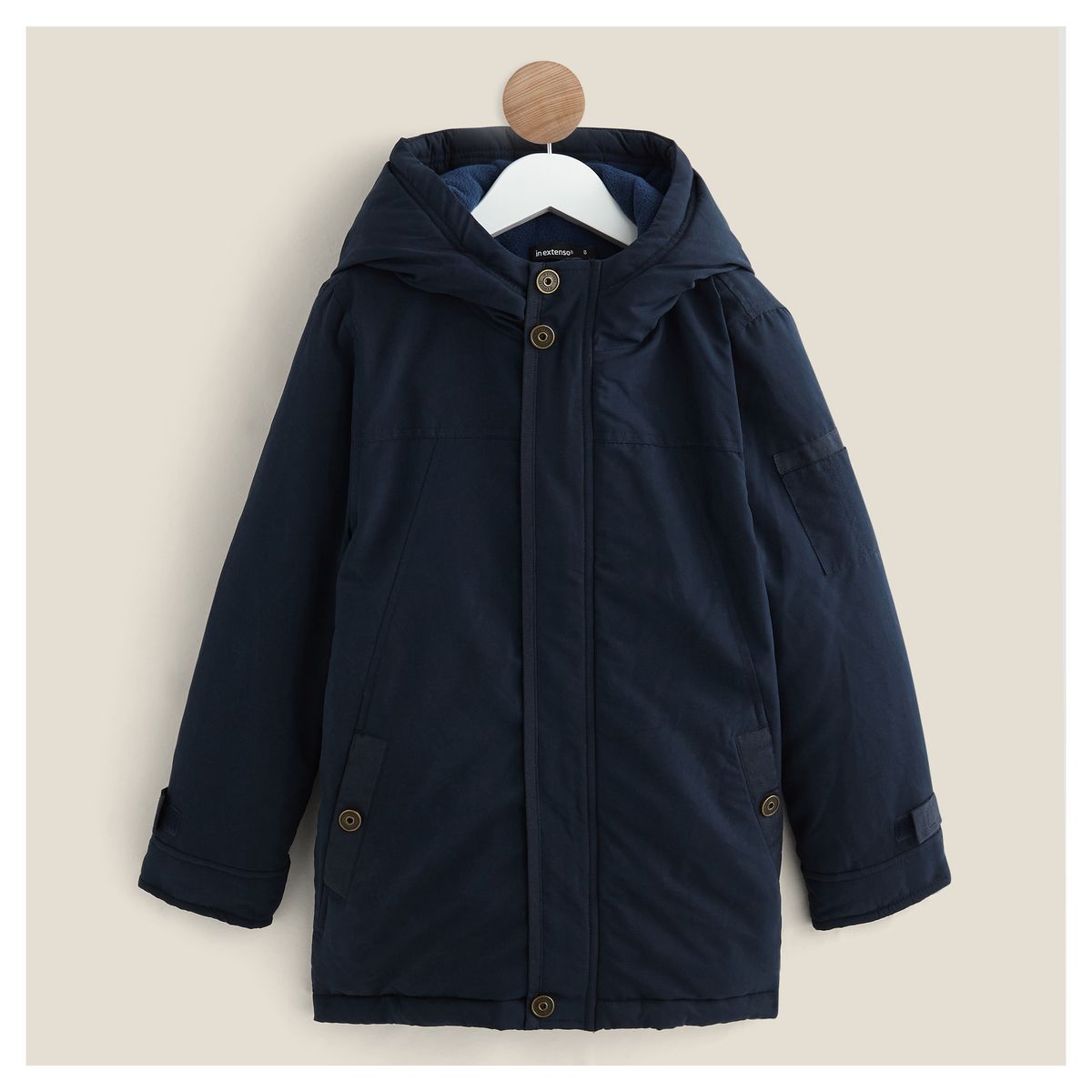 IN EXTENSO Parka doublée polaire garçon