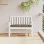 Voir la diapositive 3 : VIDAXL Coussin de banc de jardin taupe melange 100x50x7 cm tissu