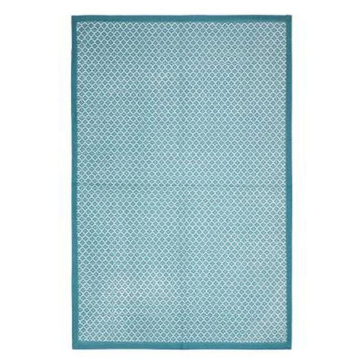 ATMOSPHERA Lot de 3 Torchons  Imprimé  45x70cm Bleu