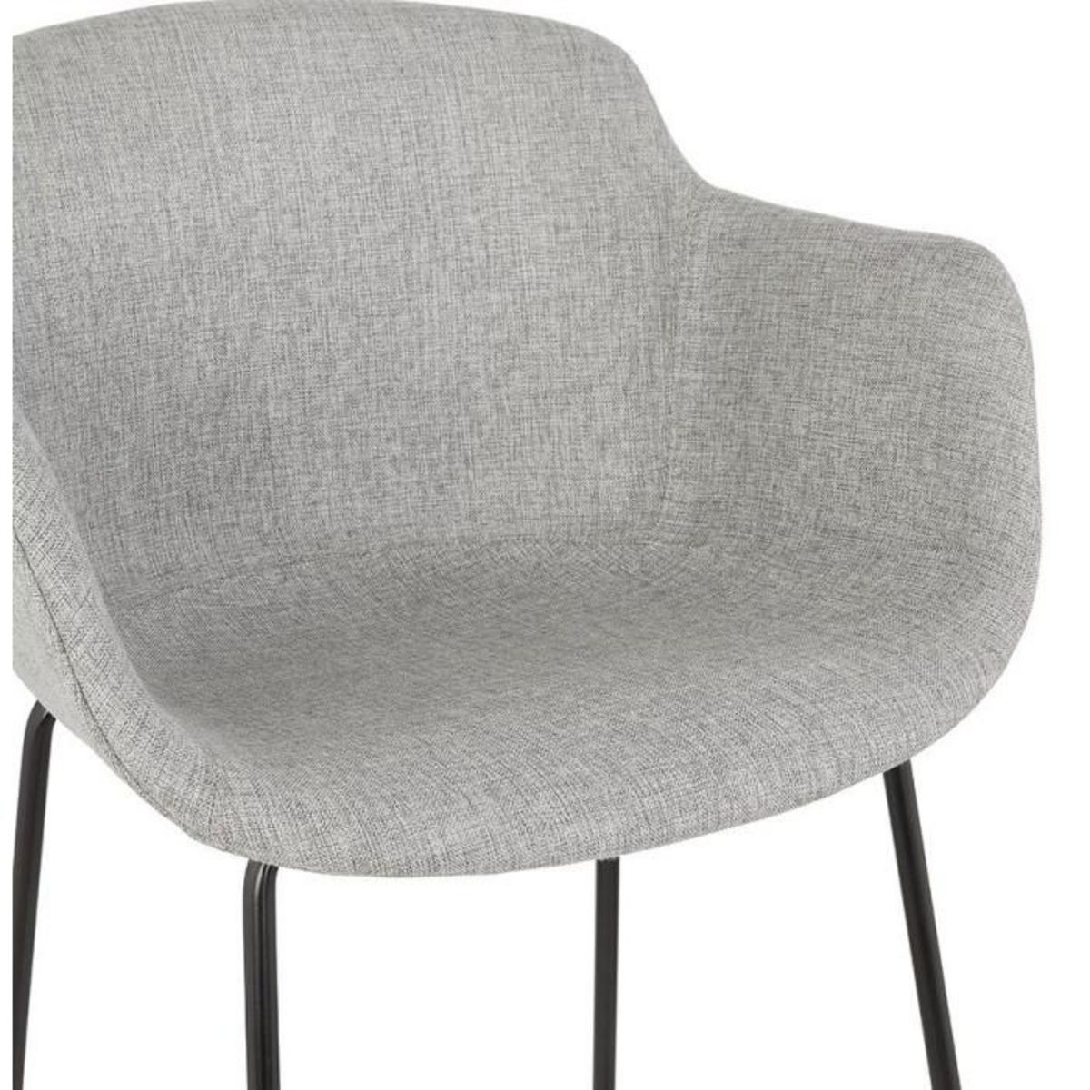 Paris Prix Tabouret de Bar Design  Largesa  97cm Gris