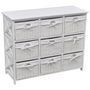 Voir la diapositive 1 : VIDAXL Armoire de rangement Blanc