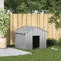 Voir la diapositive 2 : VIDAXL Niche pour chien avec toit noir 131x101x102 cm acier galvanise