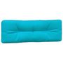 Voir la diapositive 4 : VIDAXL Coussins de palette lot de 2 turquoise tissu