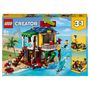 Voir la diapositive 1 : LEGO Creator 3-en-1 31118 La Maison sur la Plage du Surfeur, Jouet, Figurines Animaux Marins
