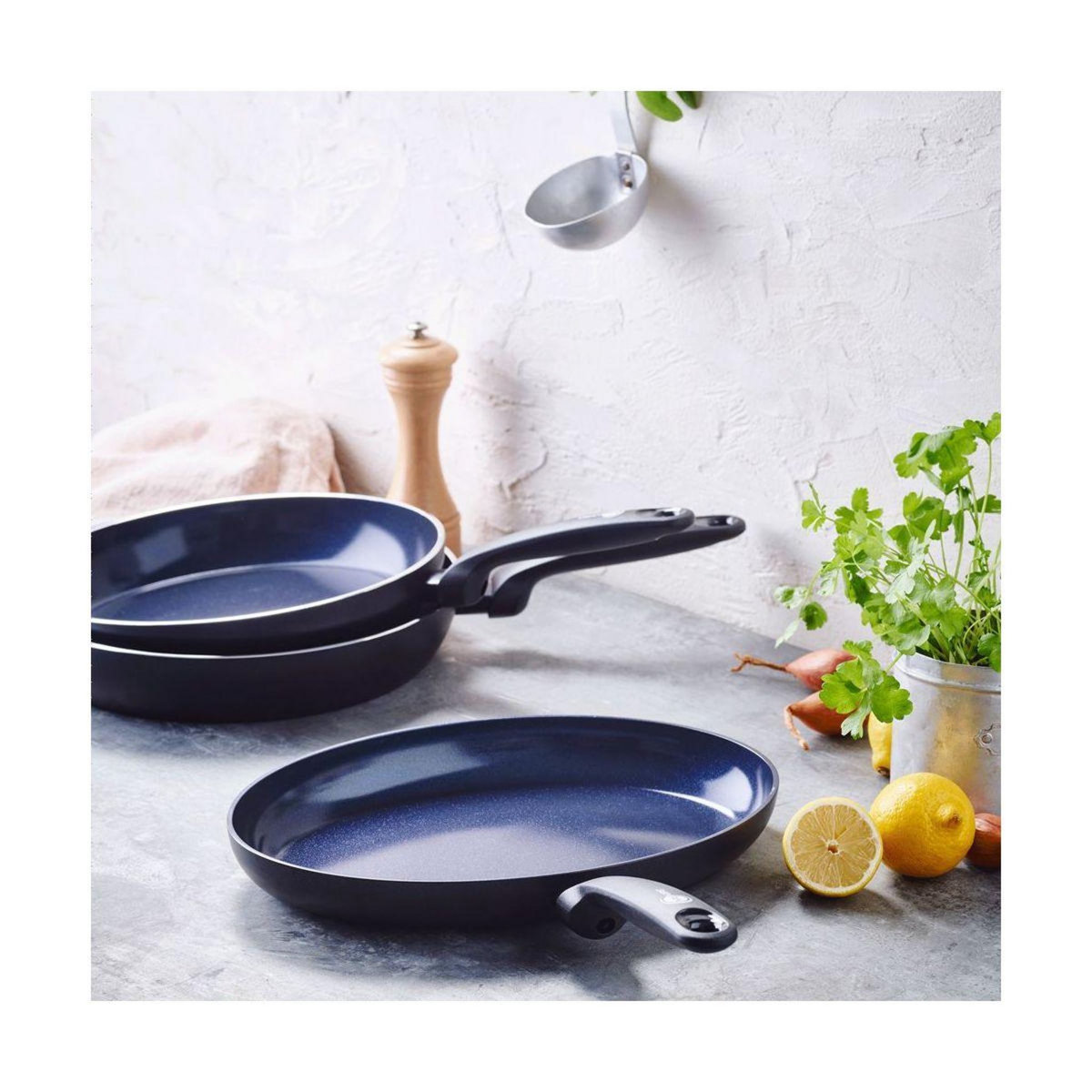 GREENPAN Poissonnière ovale à poisson 32cm Torino