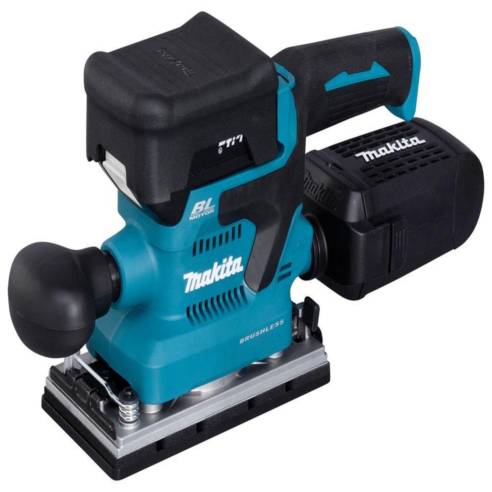 MAKITA Ponceuse vibrante 18v d=93x185mm bl1850bx2