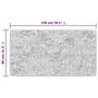 Voir la diapositive 6 : VIDAXL Tapis lavable antiderapant 80x150 cm Anthracite