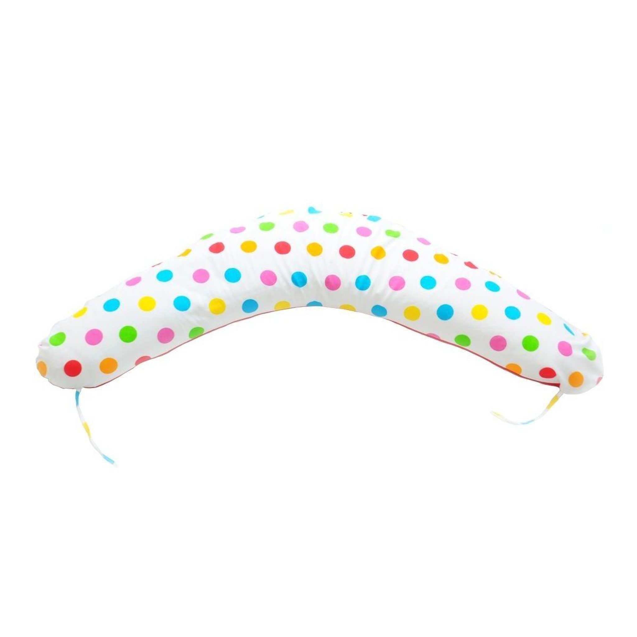 VELINDA Coussin maternité pre/post natal usages multiples boules de printemps + rouge