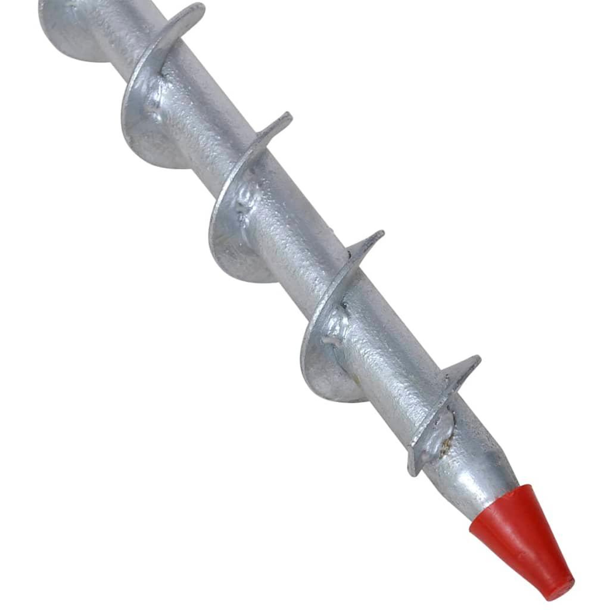 Voir la diapositive 4 : VIDAXL Support de parasol 55 cm acier galvanise