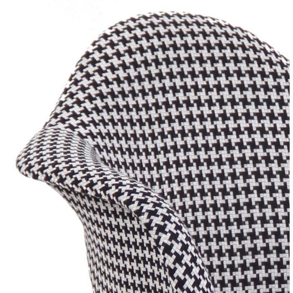 Paris Prix Fauteuil Design Vintage  Madryna  81cm Noir