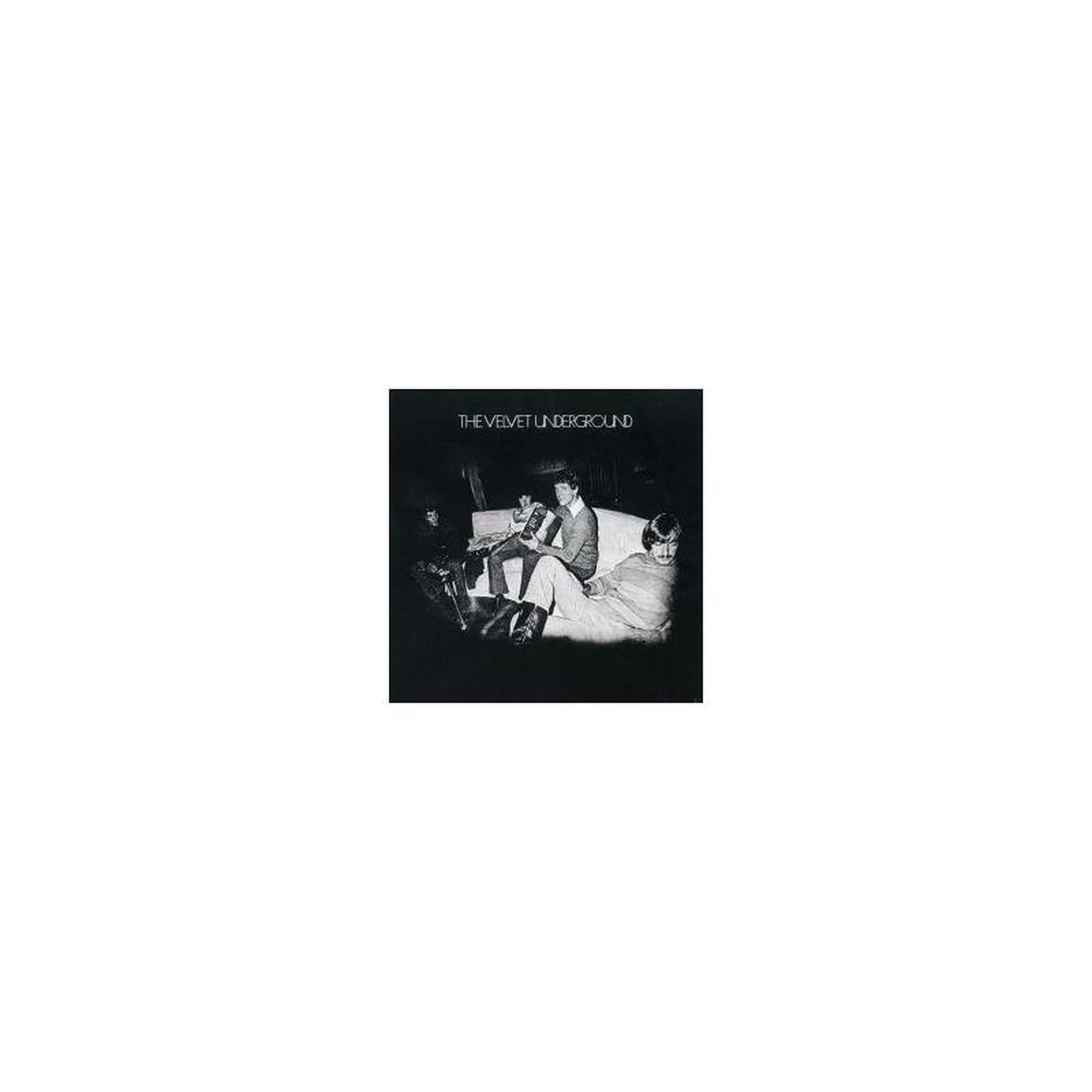 Cd the velvet underground sans marque, pochette monochrome noir et blanc