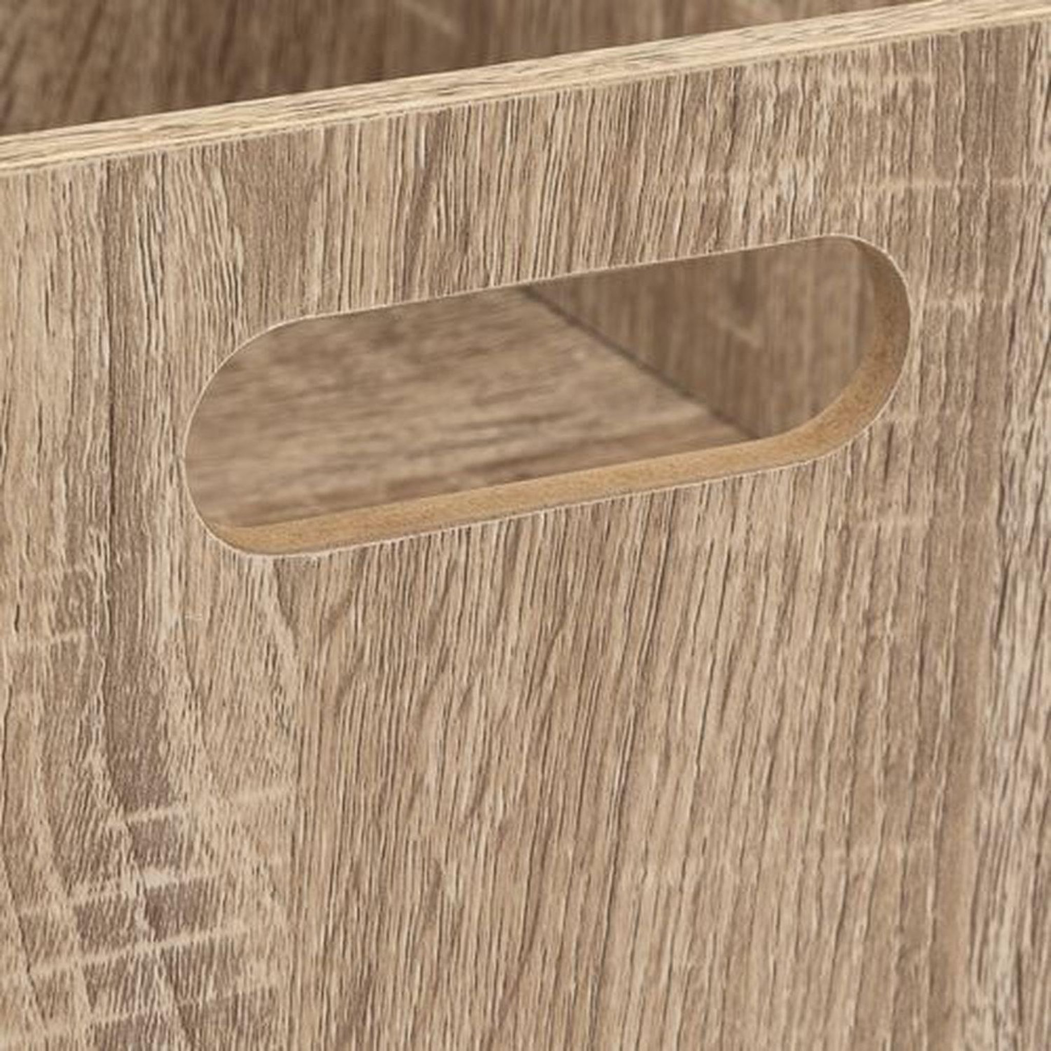 Voir la diapositive 2 : TOILINUX Lot de 6 Boîtes de rangement carrée en MDF