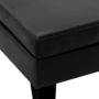 Voir la diapositive 3 : VIDAXL Repose-pied Noir Similicuir