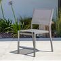 Voir la diapositive 4 : Paris Prix Lot de 2 Chaises de Jardin Empilables  Stockholm  84cm Gris Anthracite
