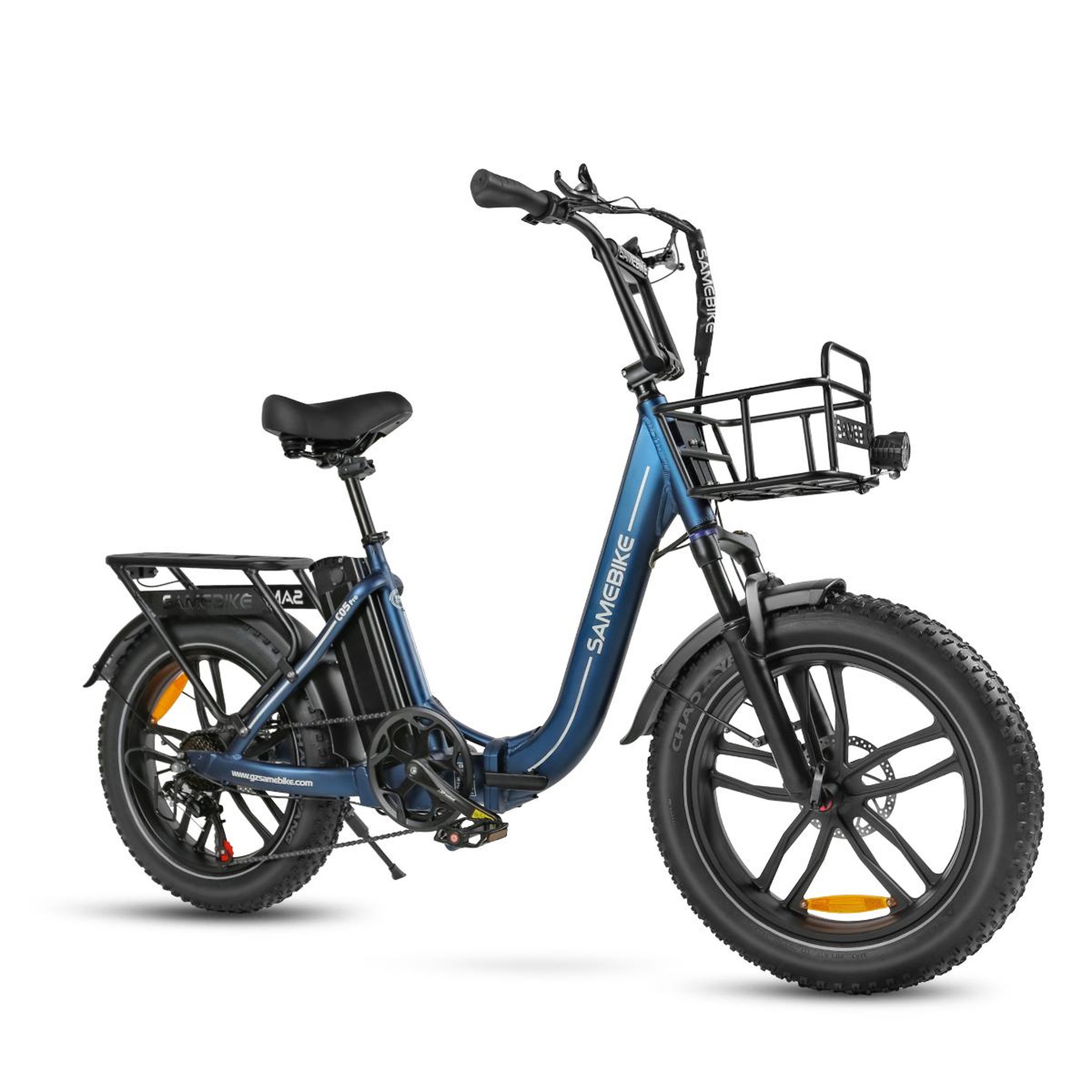 Voir la diapositive 2 : SAMEBIKE Vélo électrique pliable SAMEBIKE C05 Pro, 250 W
