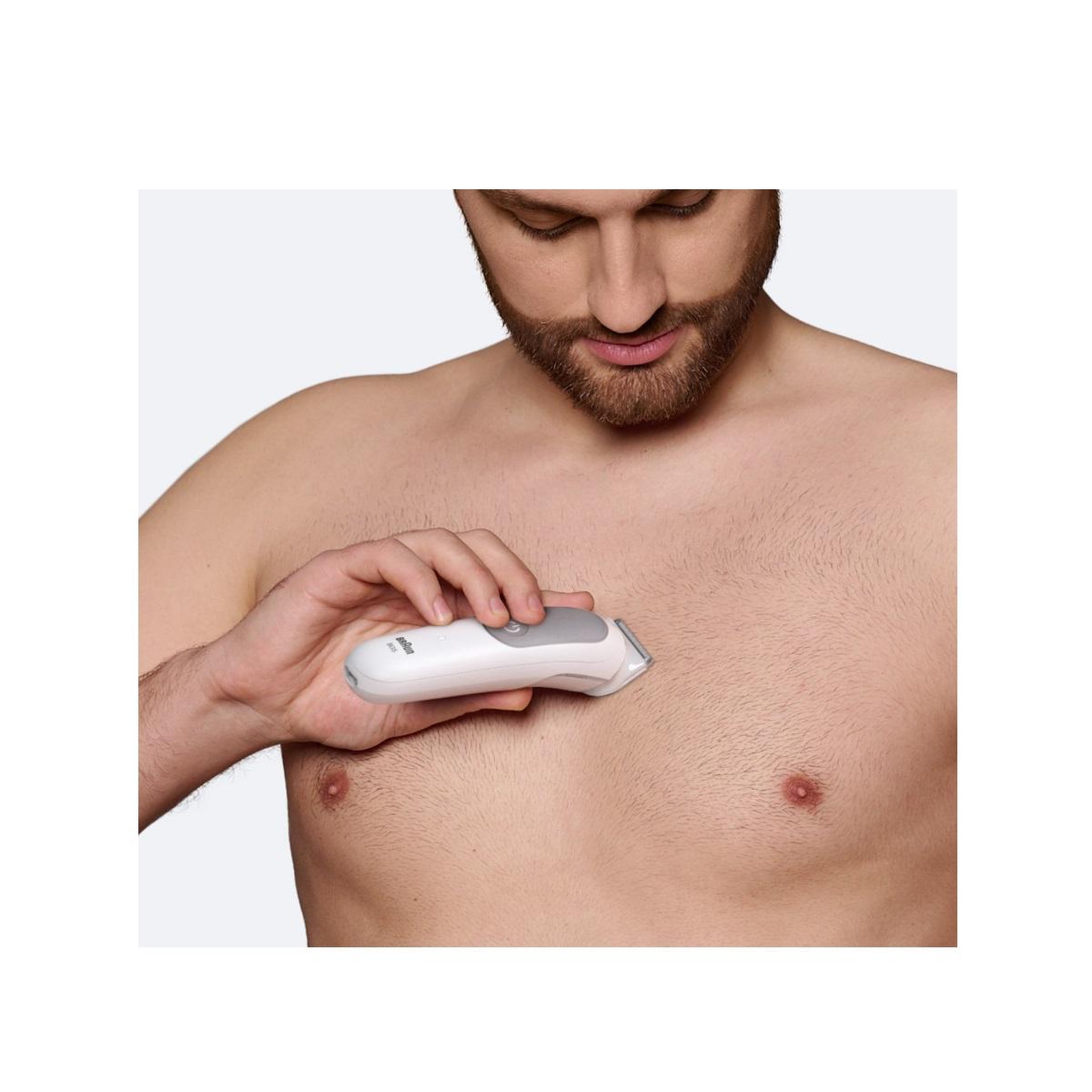 Voir la diapositive 2 : BRAUN Tondeuse corps rechargeable - BG5500