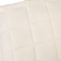 Voir la diapositive 4 : VIDAXL Couverture lestee Creme clair 200x230 cm 9 kg Tissu