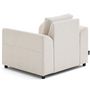 Voir la diapositive 3 : LISA DESIGN Camelia - fauteuil avec poche en velours