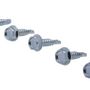 Voir la diapositive 4 :  Vis autoperceuse tête hexagonale zinguée Vissal 5,5 x 25 mm  lot de 10 vis