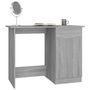 Voir la diapositive 4 : VIDAXL Bureau Sonoma gris 100x50x76 cm Bois d'ingenierie