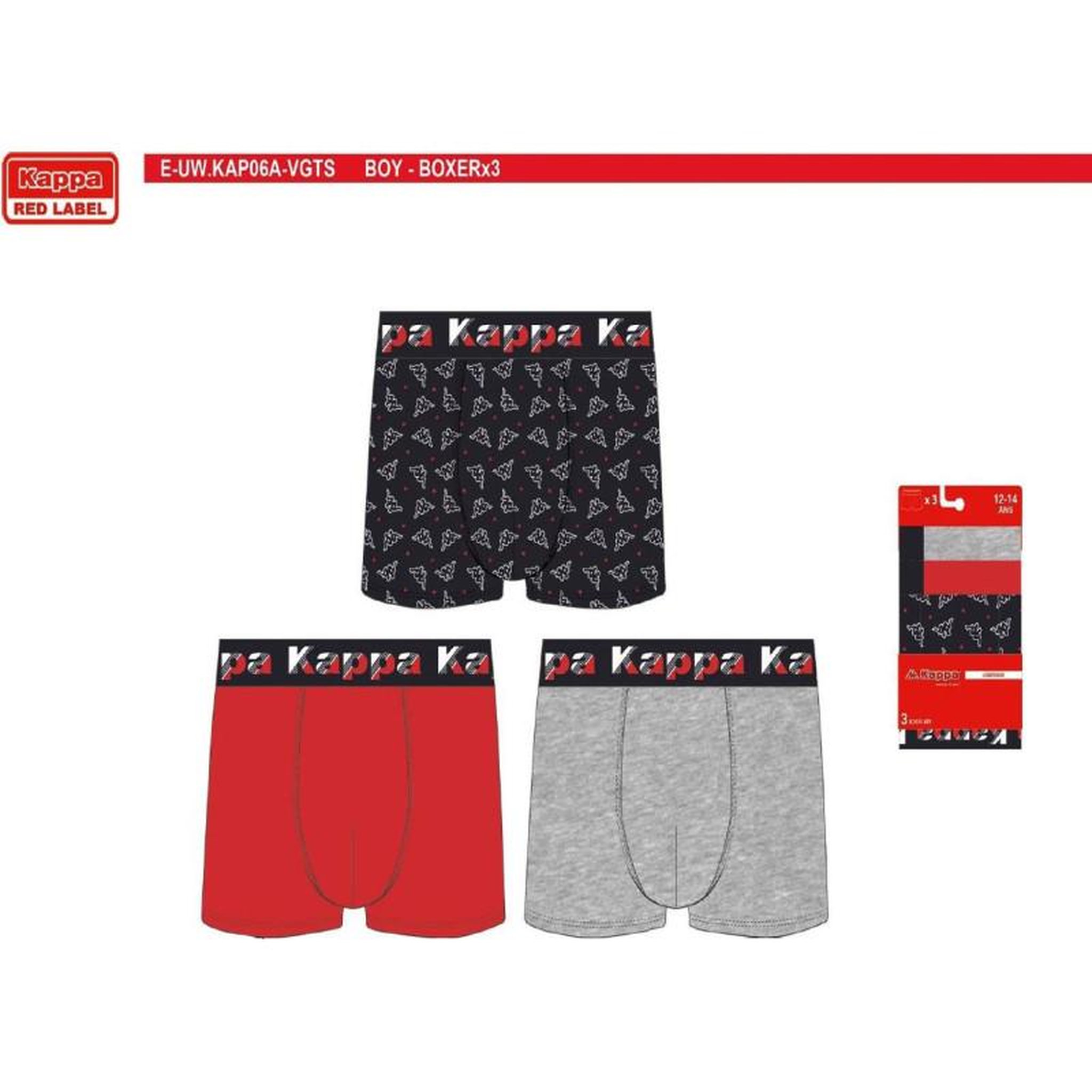Voir la diapositive 4 : KAPPA Boxer Enfant KAPPA