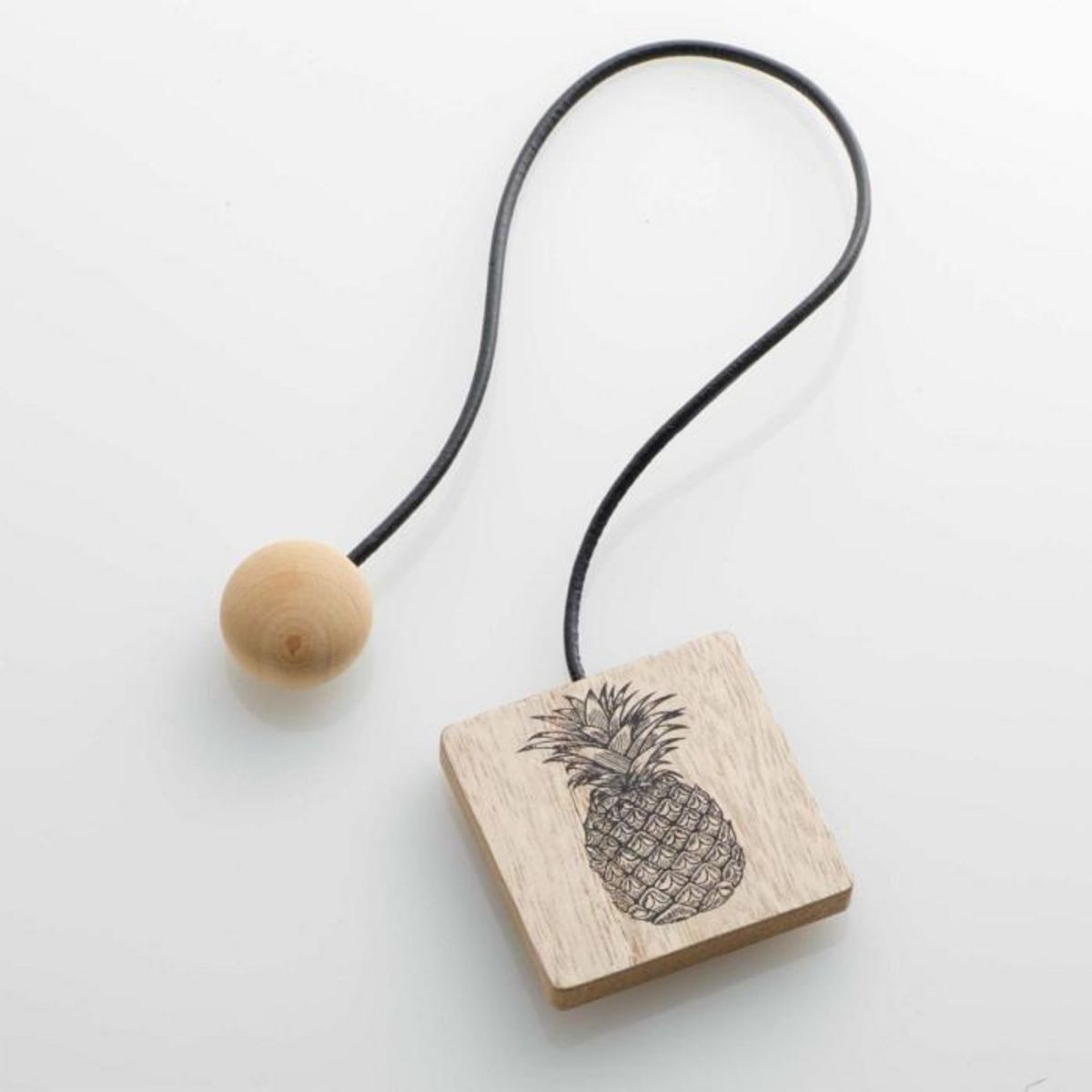 Paris Prix Embrasse de Rideau Aimantée  Guarani  43cm Noir