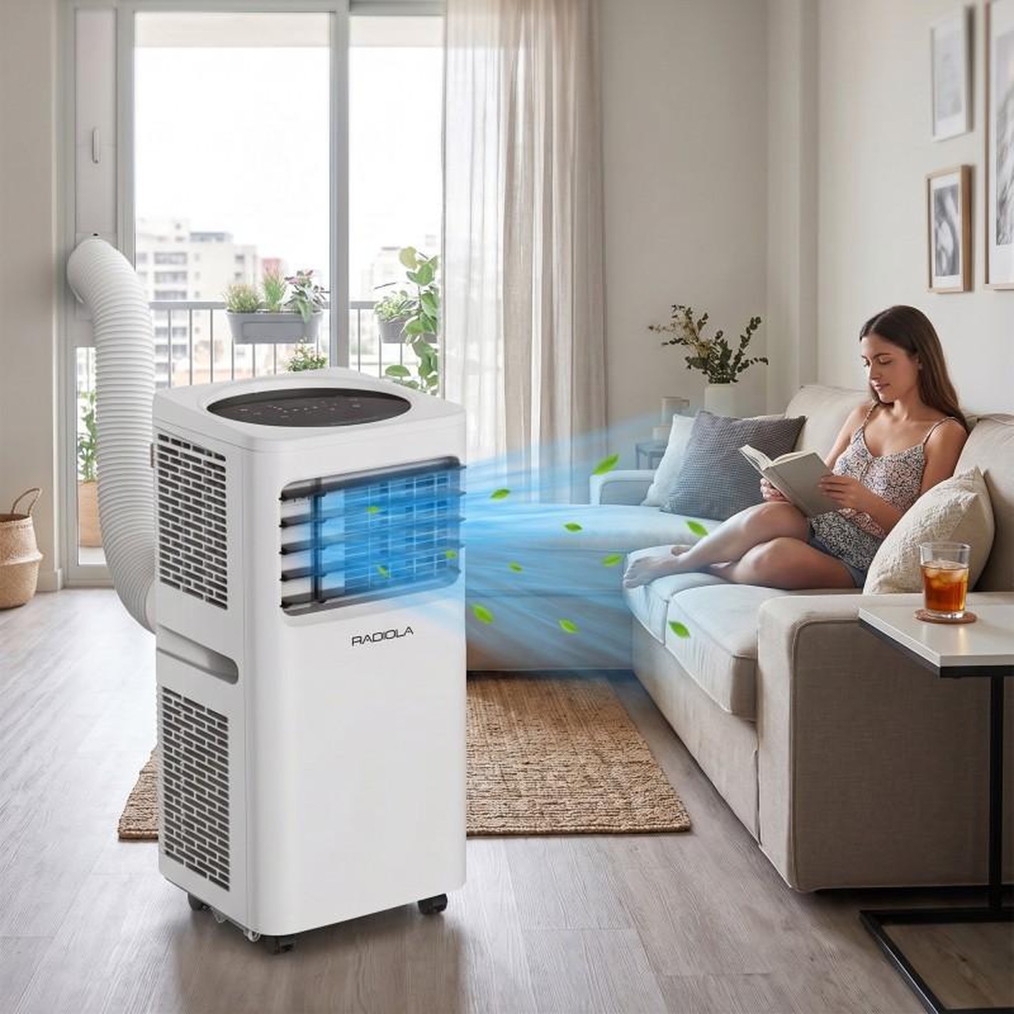 Voir la diapositive 2 : RADIOLA Climatiseur mobile - 12000 btu - r290 - radiola
