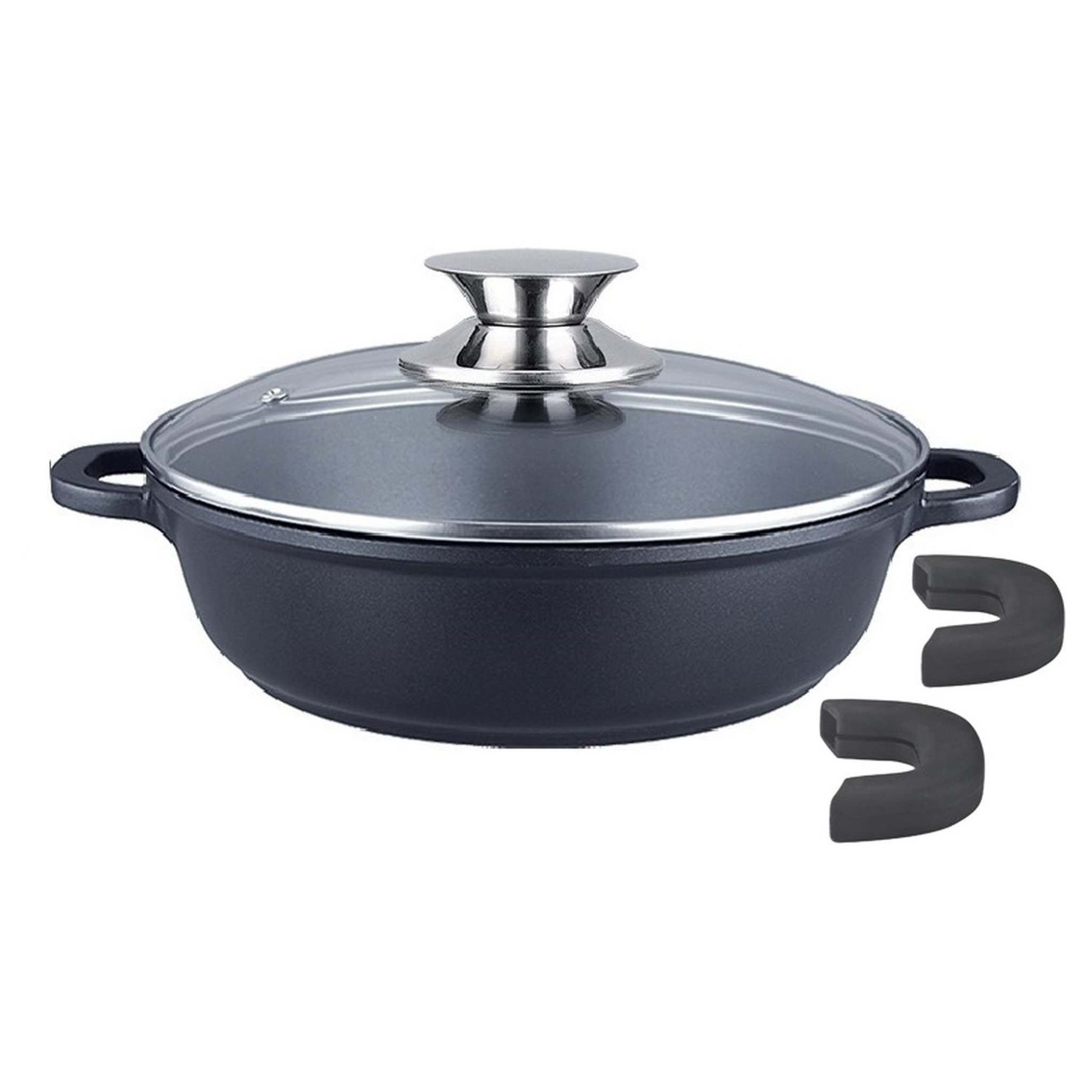 Faitout induction avec couvercle 32 cm
