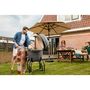 Voir la diapositive 2 : GRILL GURU Kamado GGO221 Original Large Basic gris sur chariot 47 cm