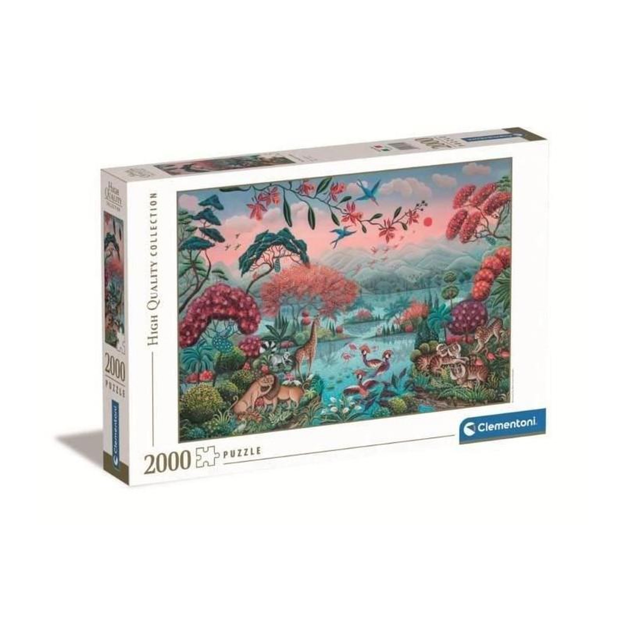 Voir la diapositive 1 : CLEMENTONI Clementoni -2000 pieces - The Peaceful Jungle